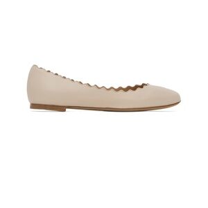 Chloe beige Lauren ballerina flats